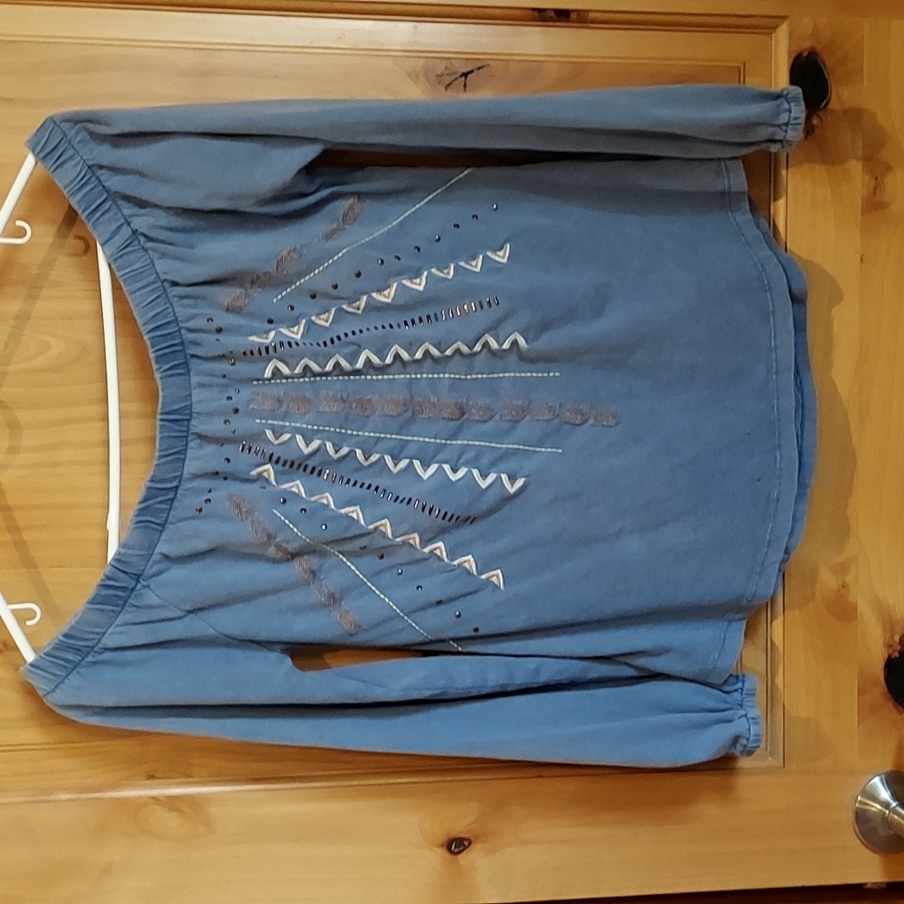 Off Shoulder western top